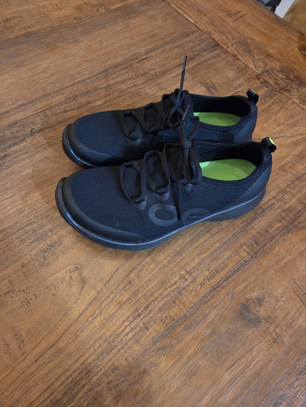 Womens Oofos Sneaker With Laces